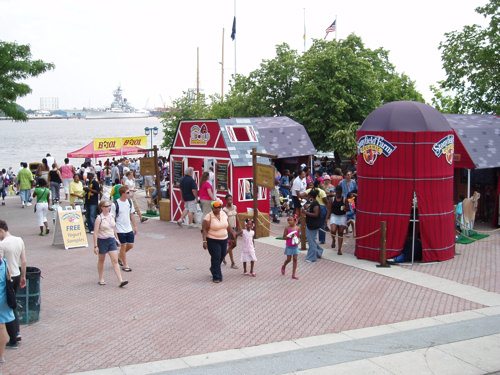 Stonyfield Farm Yogurt at Penn's Landing